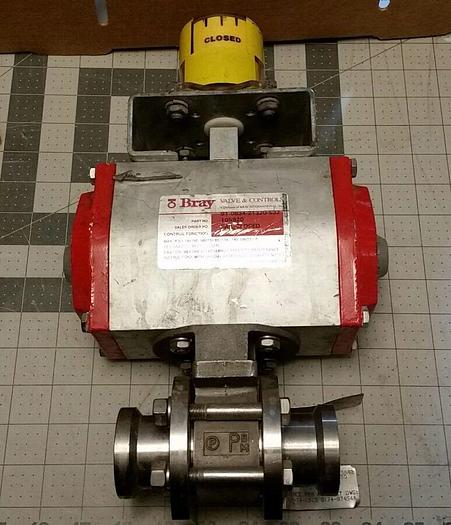 Used PBM SIH-74-CB13/H6F03D1PAS Valve / BRAY 91-0834-21320-532 / WESTLOCK BEACON