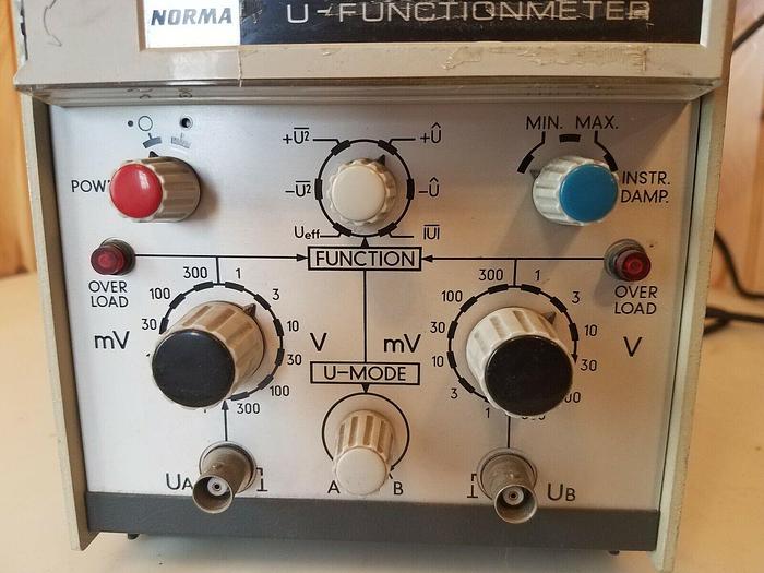 Used NORMA Messtechnik - 66B 56321 - U-Functionmeter, Normameter