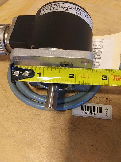 Carotron 725N-S-S-1024-Q-HV-1-F-1-SX--N-N Encoder with Cable