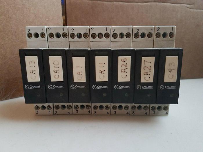 Used Crouzet GMS-OACR 84130108, Lot of 7