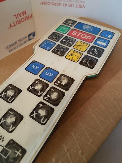 Used 135011391 EDM Wire Remote Control Front Panel