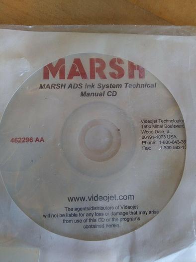Marsh ADS Ink System Technical Manual CD