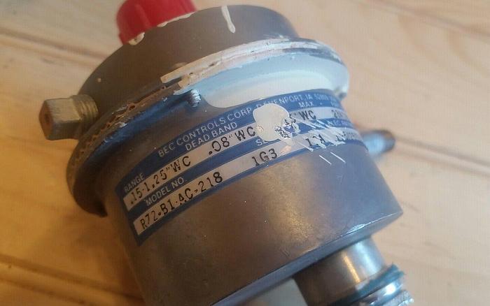 Used BEC Controls, R72-B1-AC-218, 23A060, 125/250 VAC