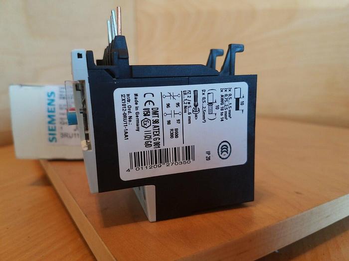 Used Siemens 3RU1116-1CB0 Overload Relay