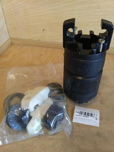 Hubbell HBL21CM414B Connector Body 3 Pole 4 Wire Grounding