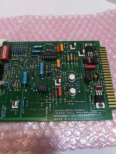 Heidelberg Harris 5350427D Infeed/Chill Preamplifier