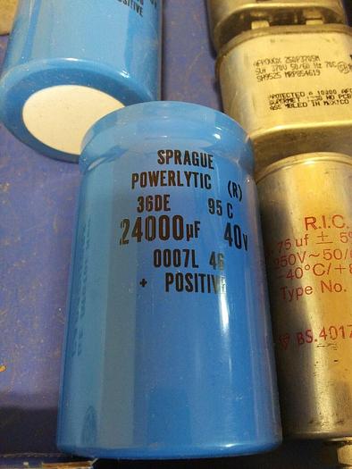 Capacitor Bulk Lot Dayton *GE *Vanguard *Hi-Torq (New, few may be used)