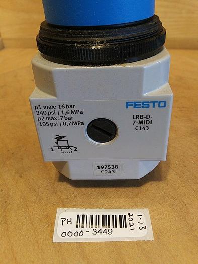 LRB-D-7-0-MIDI Festo Pressure Control Regulator Kit