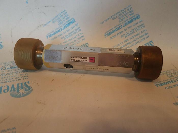 Used Van Keuren Go No Go 1.3820 To 1.3870