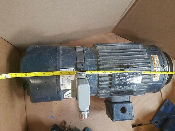 Used Marathon Electric Bluemax Y989, KVA184THTS8056ARL / Stearns 108703100EQF