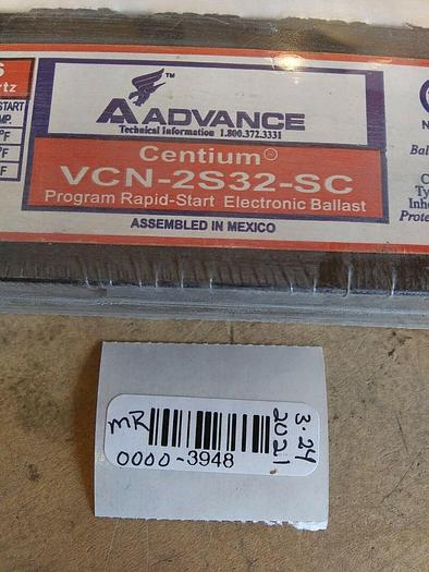 Advance VCN-2S32-SC VCN2S32SC Program Rapid Start Electronic Ballast 277volt