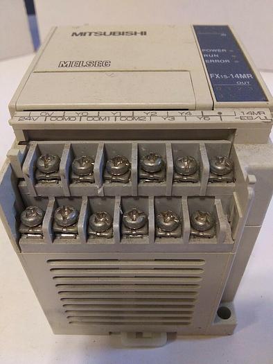 Used Mitsubishi FX1S-14MR-ES/UL Programmable Controller