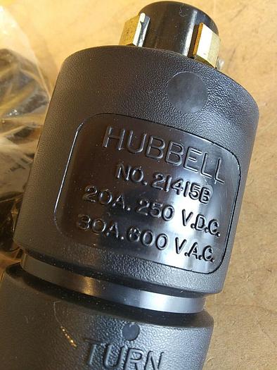 Hubbell HBL21CM414B Connector Body 3 Pole 4 Wire Grounding