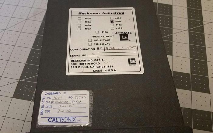 Used Beckman Industrial Doric 410A Digital Temperature Indicator