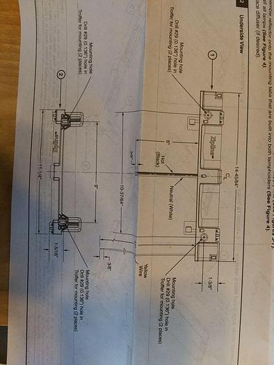 Leviton 360RC 361RC-Z02 Ballast Lampholder System Instant Start