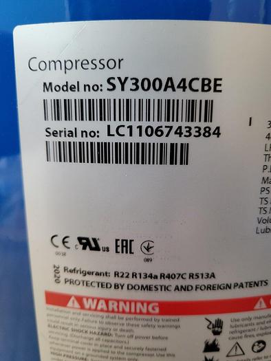 Danfoss SY300A4CBE Air Conditioning Scroll Compressor