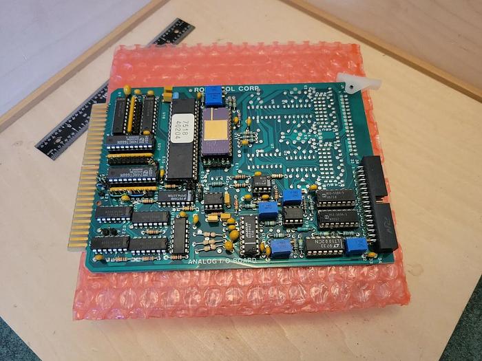 Used Robotrol Corp 2020223B Analog I/O Board