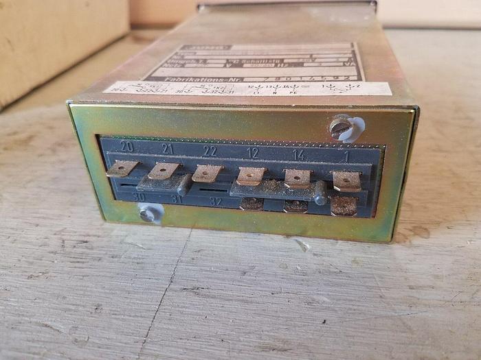 Used JUMO GROw-48/2re4 Temperature Control Module, USED & UNTESTED