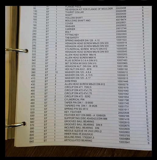 Refurbished GEMINI Gemini Dough Divider Gear Box transmission 52701 536