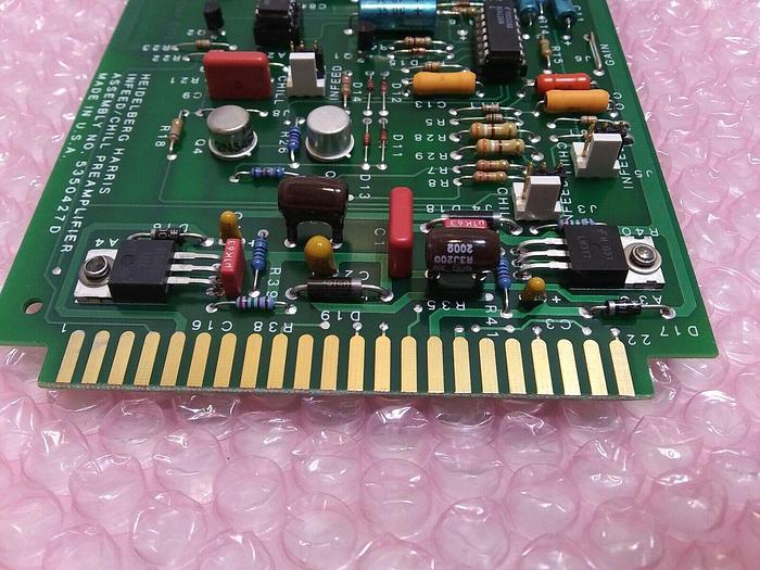 Heidelberg Harris 5350427D Infeed/Chill Preamplifier