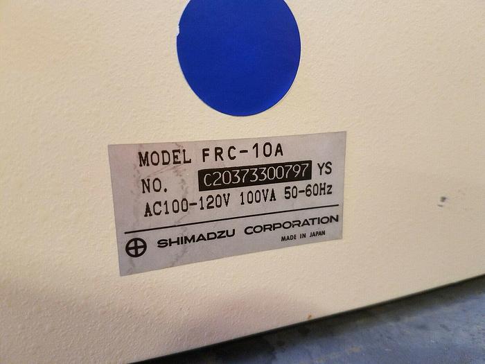 Used Shimadzu FRC-10A Fraction Collector, Liquid Chromatography, Used Untested