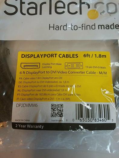 StarTech.com Star Tech DP2DVIMM6