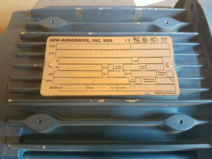 Used Sew Eurodrive DRE90M4BE2HRFG