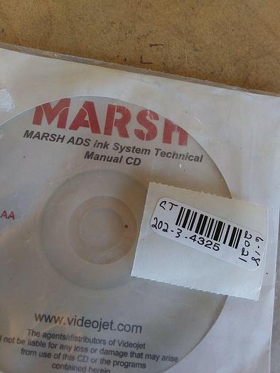 Marsh ADS Ink System Technical Manual CD