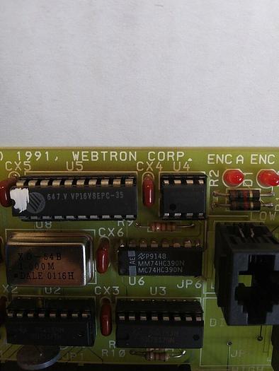 Used Webtron 964157 Circuit Board