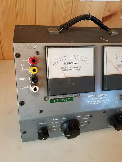 Used FREED Megohmmeter 1620 A - Powers On, Voltage Tested