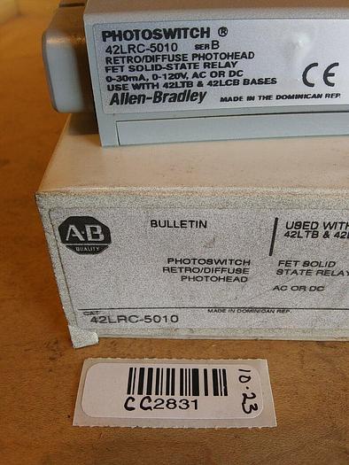 Allen Bradley 42LRC-5010 Photoswitch Diffuse Photohead