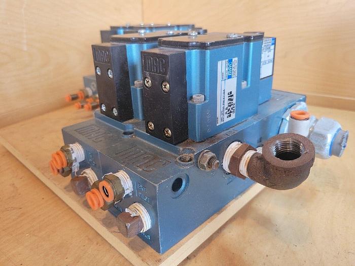 Used MAC PME-500DABE, PME-611DABE & Others, Valve Banks
