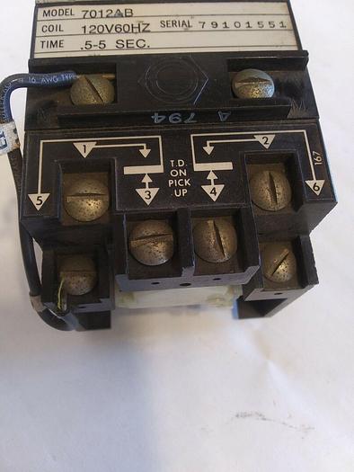 Used Agastat 7012AB Time Delay Relay