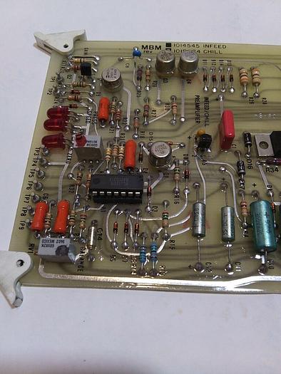 Used MBM 1019224 Infeed Chill Assembly