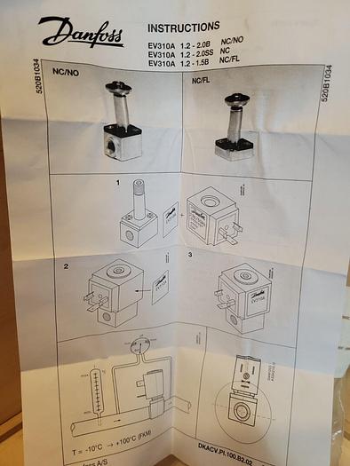 Danfoss EV310A, 042N0844, AK024D, 042 No. 156
