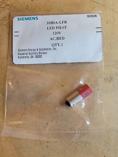 Siemens 3SB0A-LFR, Red, 120V