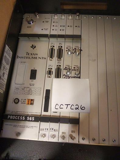 Used Siemens 560T/565T Programmable Controller Rack. Texas Intru. 560-2122...