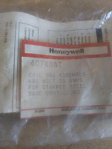 Honeywell 4074DAT Coil Bag Assembly 480Volts 50amp
