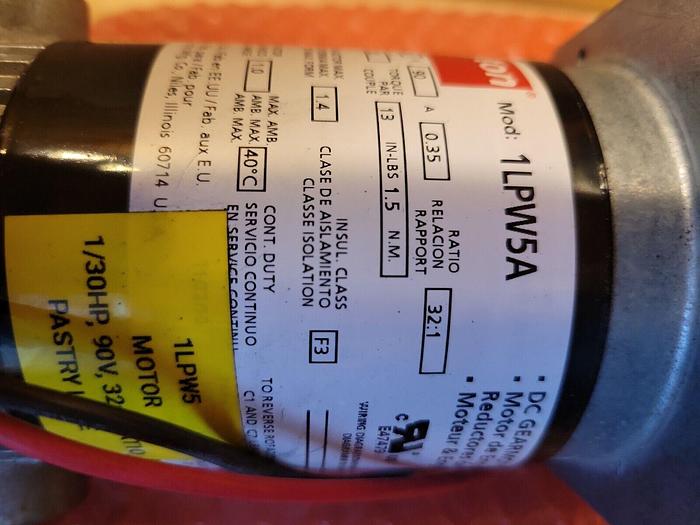 Used Dayton 1LPW5A 90V 32:1, 93 RPM