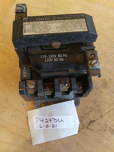 Used GE CR360L302**AAZ Lighting Contactor 30 amp 2 Pole