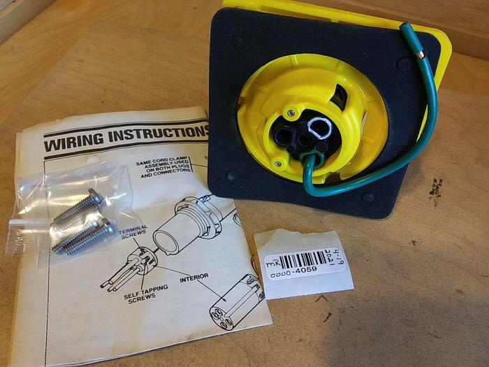 Hubbell 320R4W 20amp Pin and Sleeve Watertight Receptacle