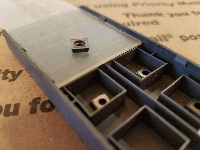 Used ISCAR SOMT 060204-DT, QTY SIX Carbide Inserts