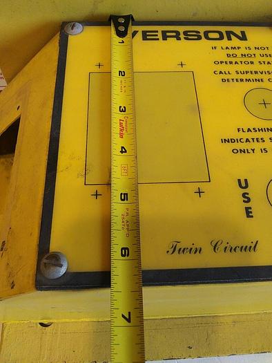 Used Allen Bradley 800P-1F2NBS Safety Switch with Verson Twin Circuit Operator...