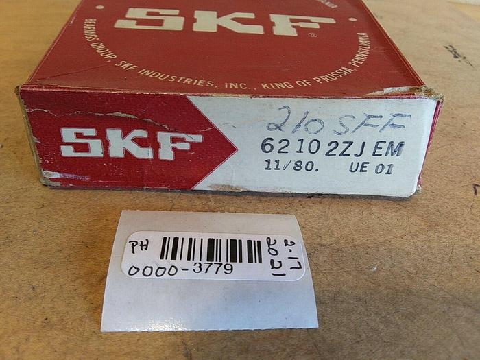SKF 6210 2ZJEM 62102ZJEM Sealed Ball Bearing