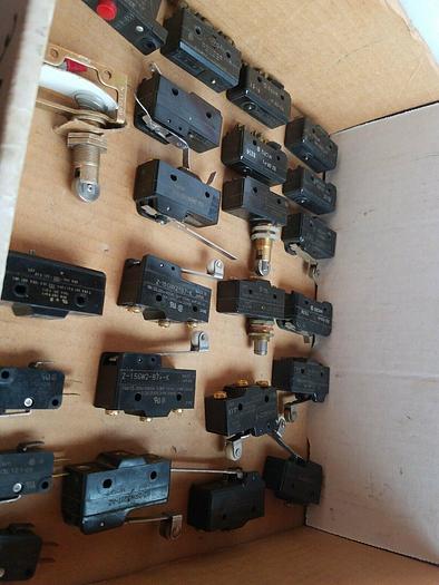 Used Micro Switch Bulk Lot, Industrial Wholesale