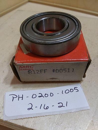 MRC R12FF 0051 Sealed Ball Bearing