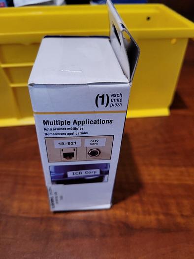 Brady M21-750-595-WT Cartridge, White Vinyl 662820966517