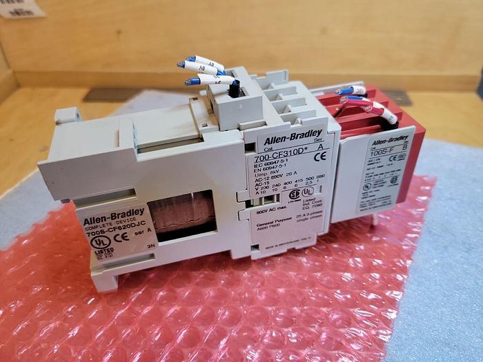 Used Allen Bradley 700S-CF620DJC, 700-CF310D, 100S-F