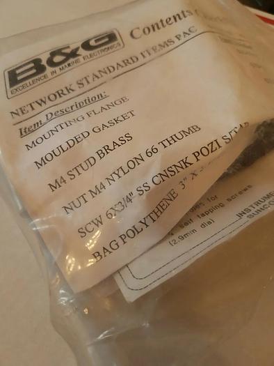 B&G Marine 610-00-181 Mounting Kit, New