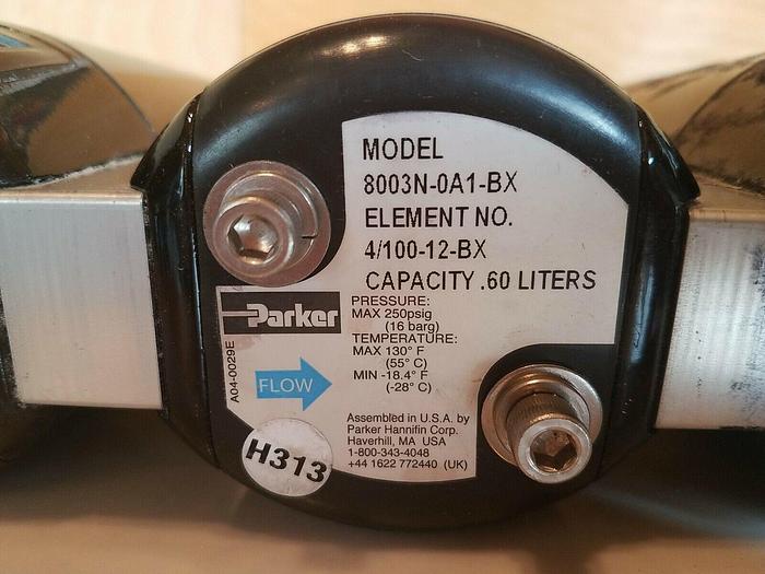 Used Parker 8003N-1A1-DX, 8003N-0A1-BX, 8003N-0A0-SA